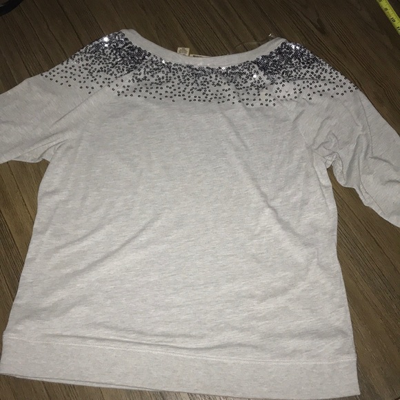DKNY sequins lightweight like sweatshirt - Picture 6 of 6